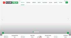 Desktop Screenshot of karpen.com.tr